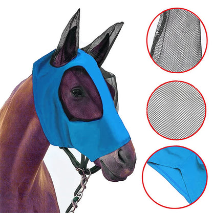 Horse Riding Breathable Meshed Horse Ear Cover