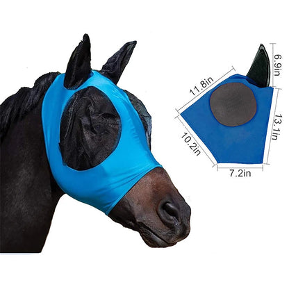 Horse Riding Breathable Meshed Horse Ear Cover