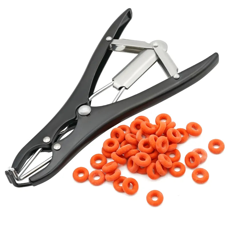 Livestock Castration Plier and Rings